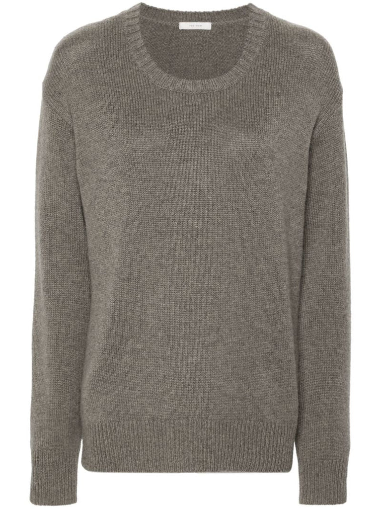 Grey Fiji Cashmere Sweater