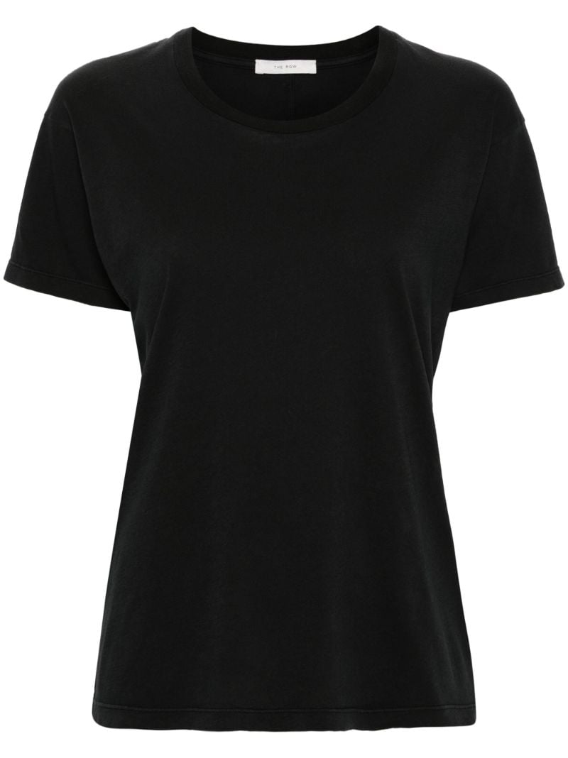 Black Blaine Cotton T-shirt