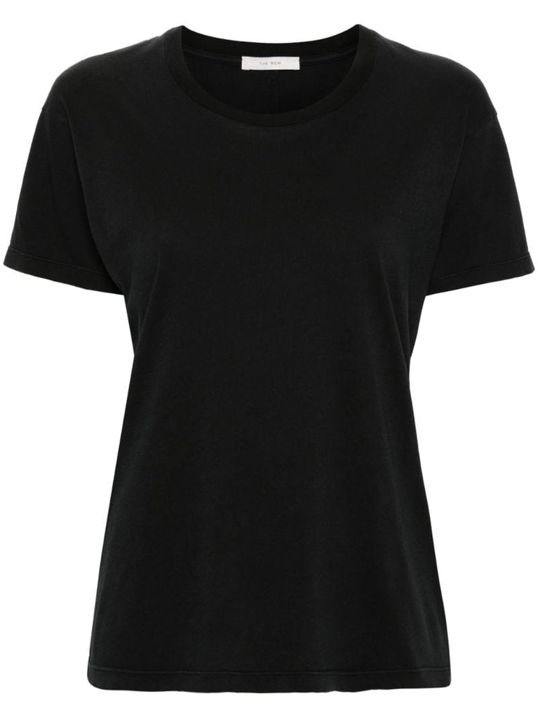 Black Blaine Cotton T-shirt