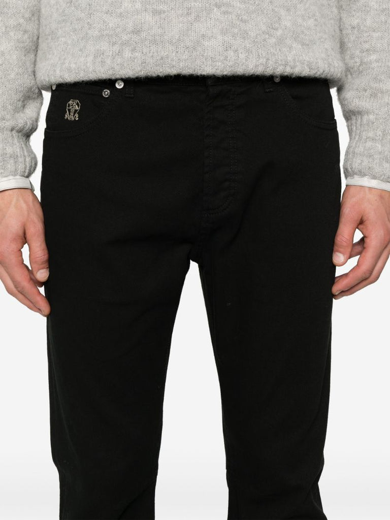 Black Slim-fit Jeans