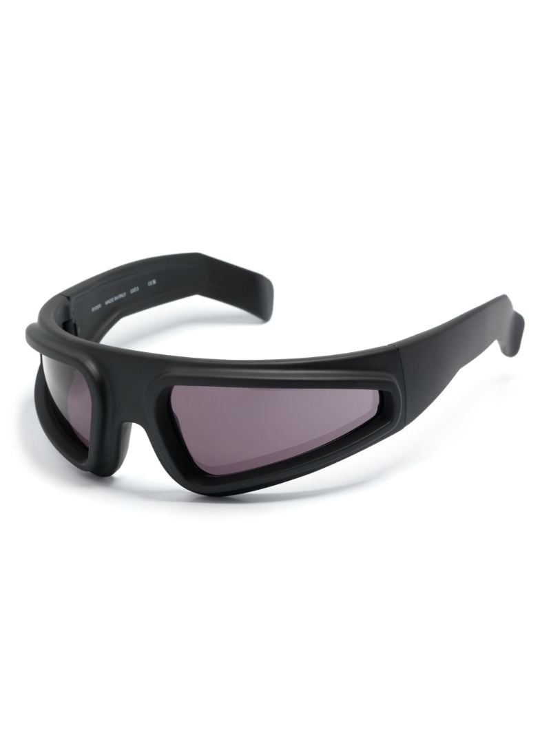 Black Ryder D-frame Sunglasses