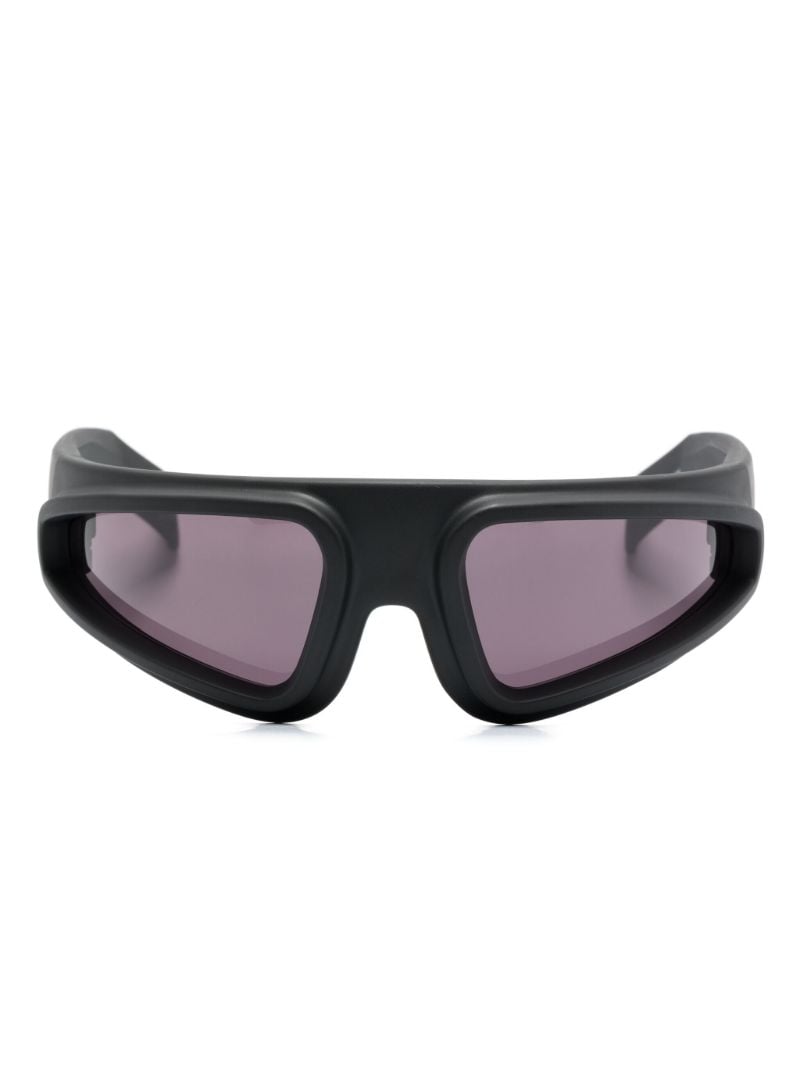 Black Ryder D-frame Sunglasses