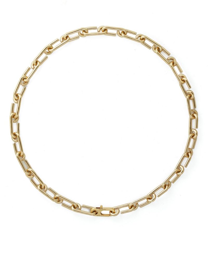 Gold-tone Signature Arena Chain Necklace