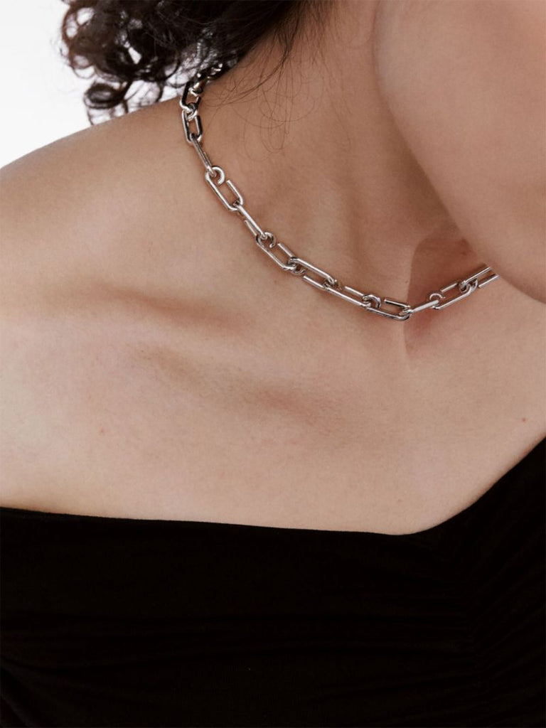 Sterling Silver Arena Chain Necklace
