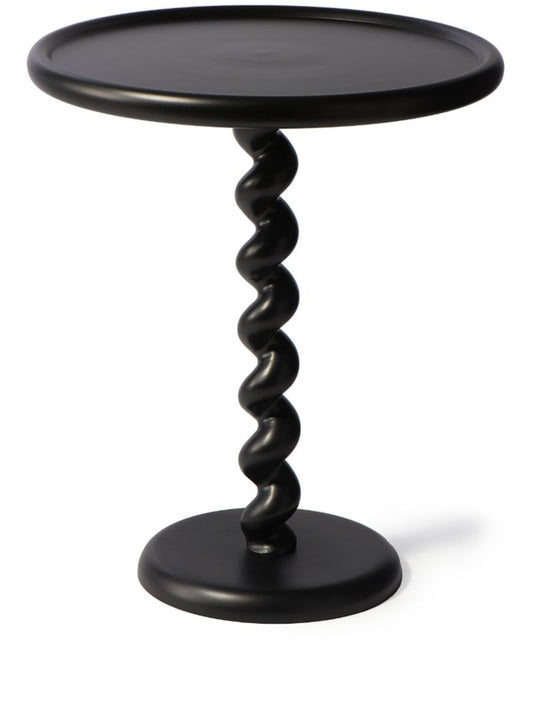Black Twister Side Table