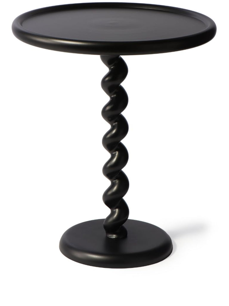 Black Twister Side Table