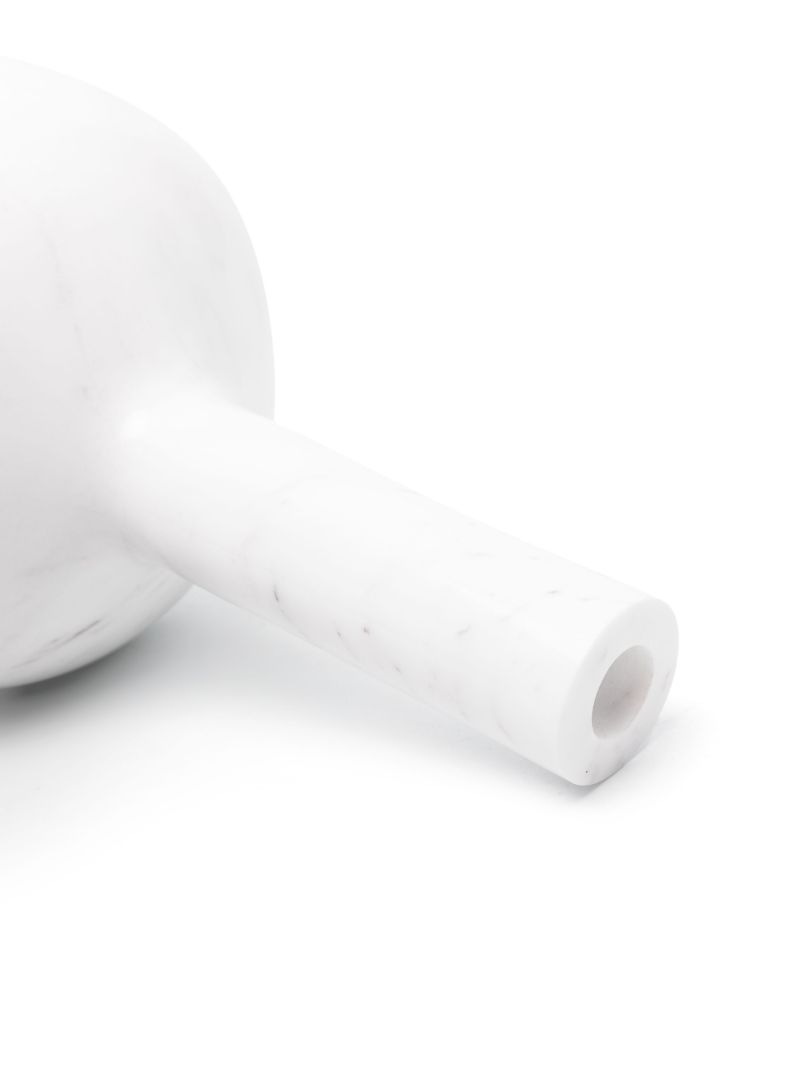 White Heritage Bell Candle Holder