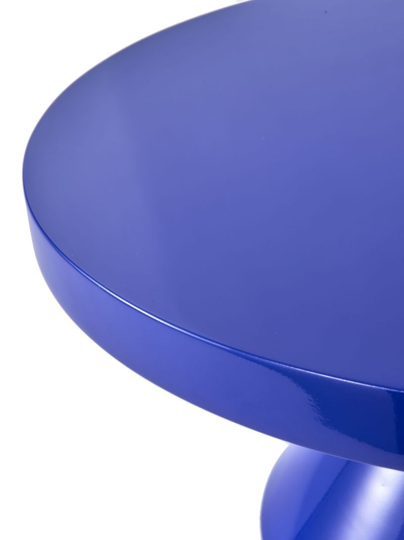 Blue Zig Zag Coffee Table