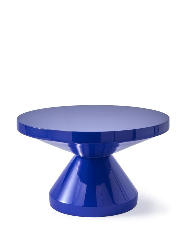 Blue Zig Zag Coffee Table