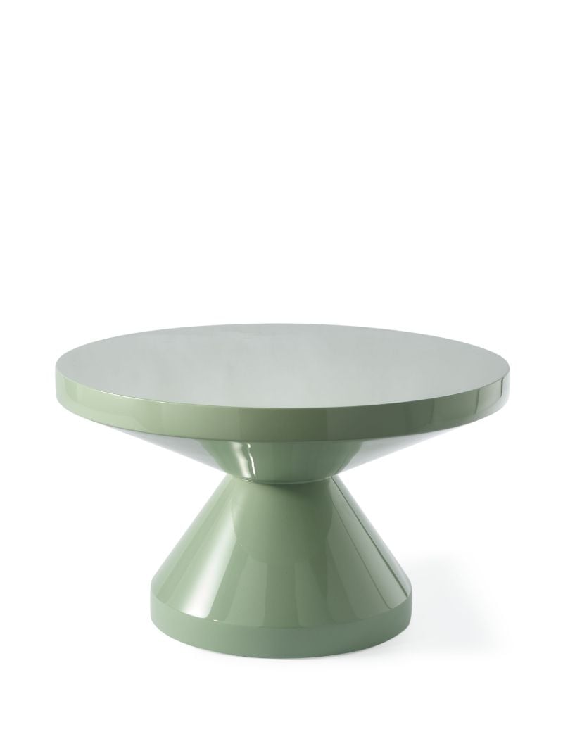 Green Zig Zag Coffee Table