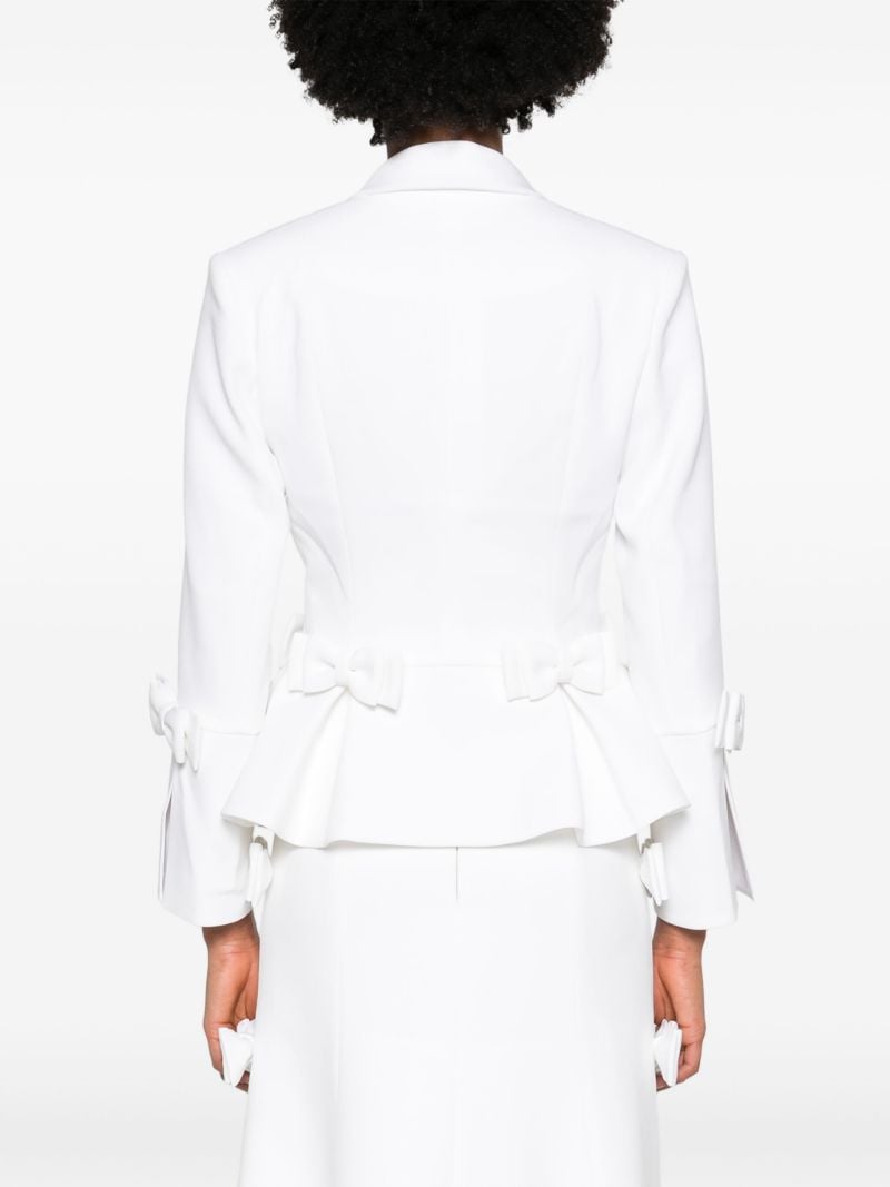 White Sanna Silk Blazer