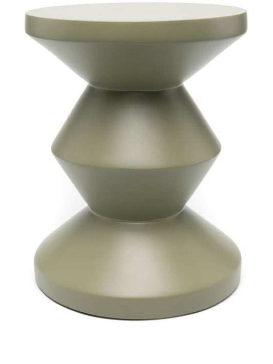 Green Outdoor Zig Zag Stool