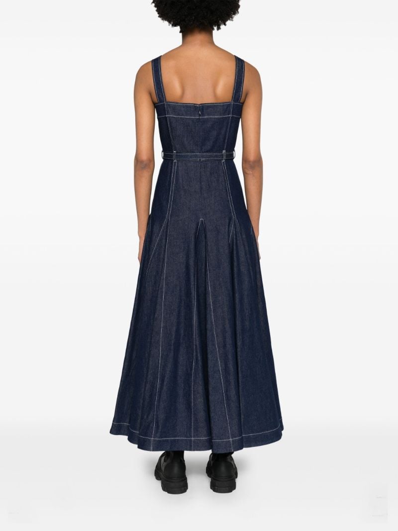 Blue Huang Midi Denim Dress