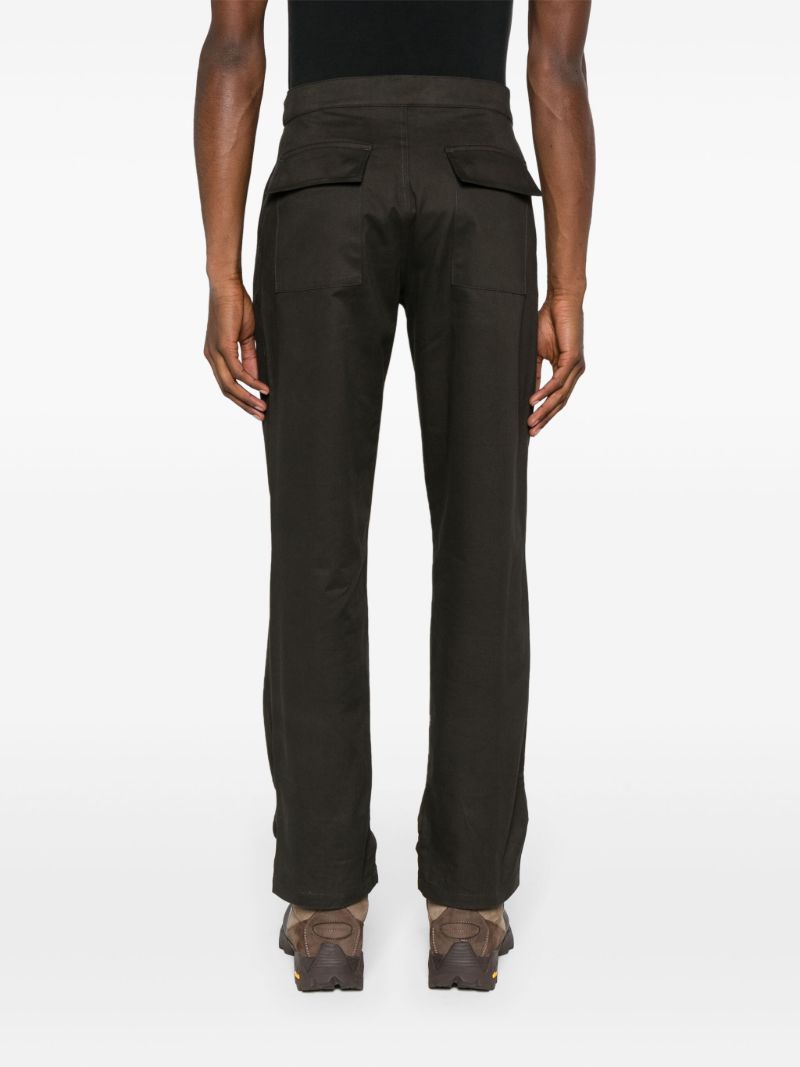 Brown Low Noise Cotton Trousers