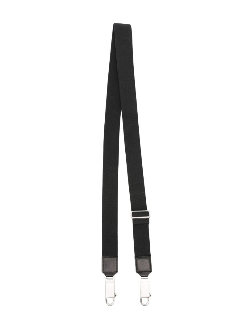 Black Porterville Cotton Shoulder Strap