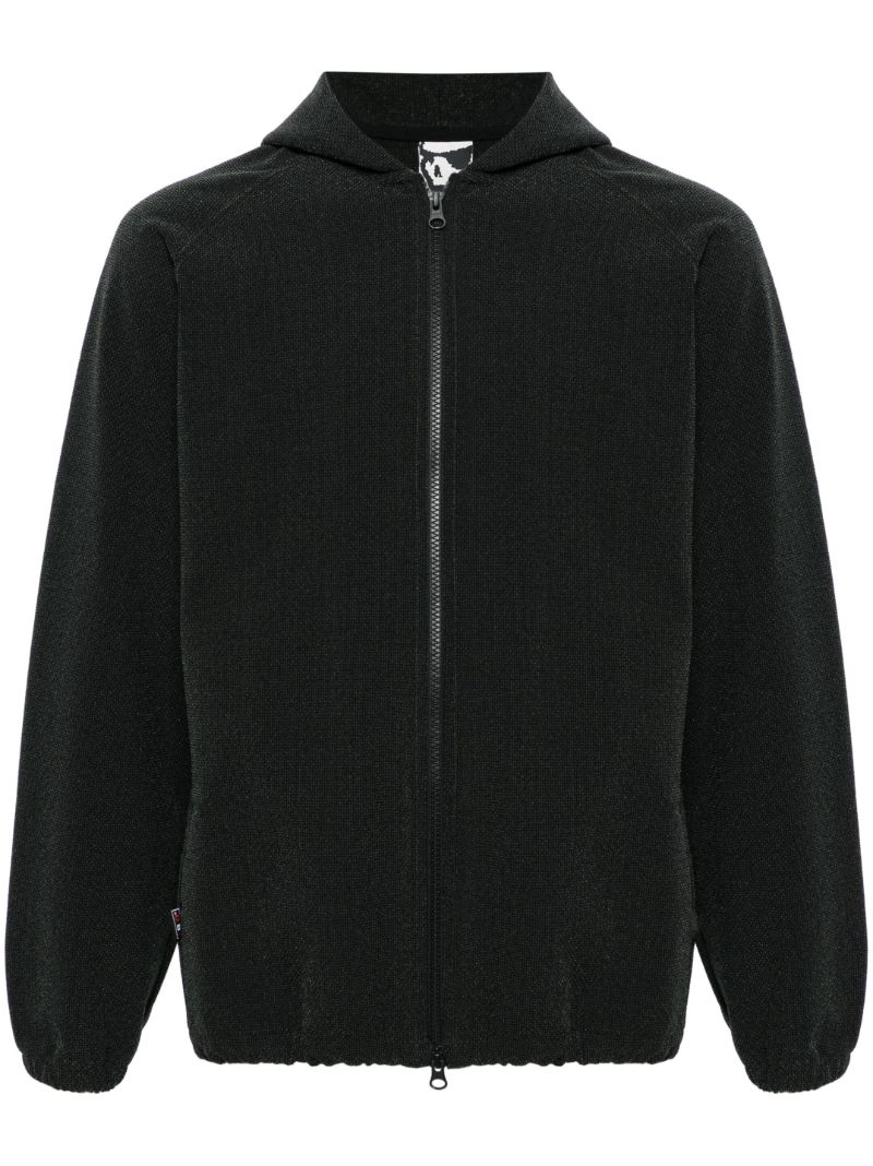 Black Ibq Long-sleeve Hoodie
