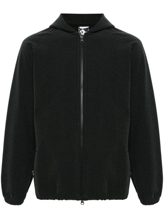 Black Ibq Long-sleeve Hoodie