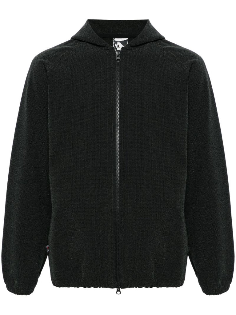 Black Ibq Long-sleeve Hoodie