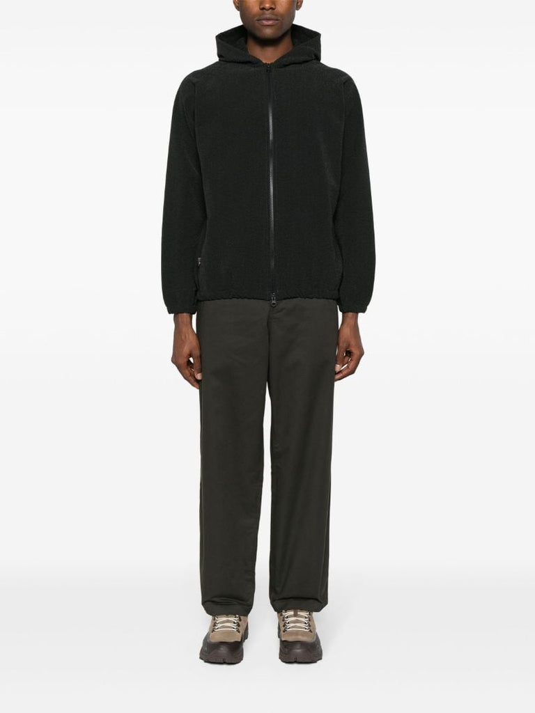 Black Ibq Long-sleeve Hoodie