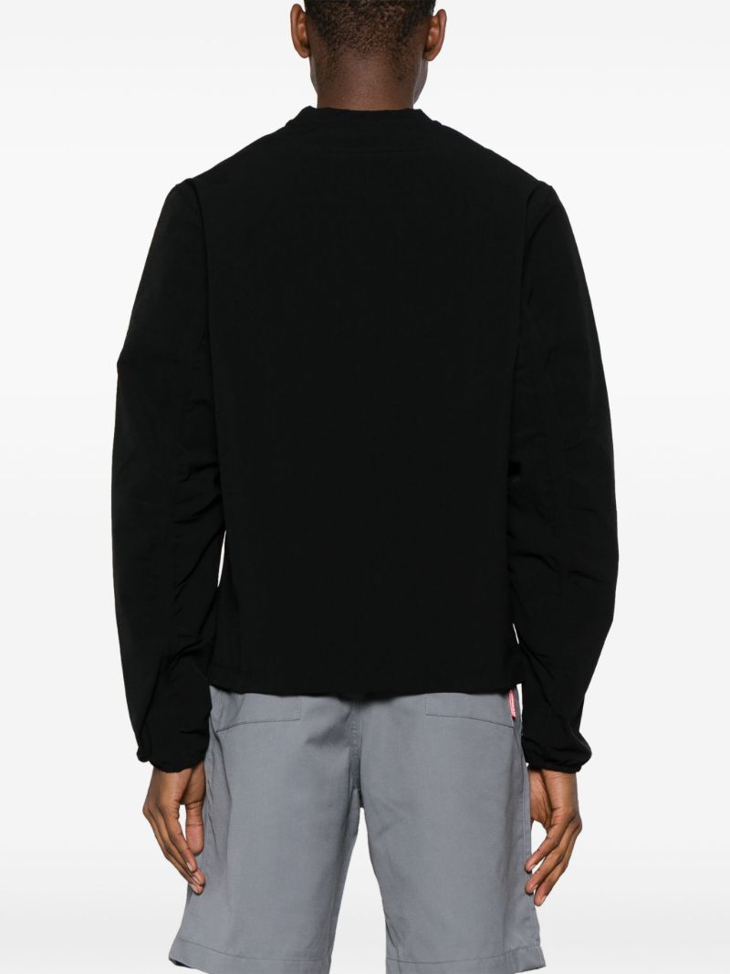 Black Ibq Crew-neck Sweatshirt