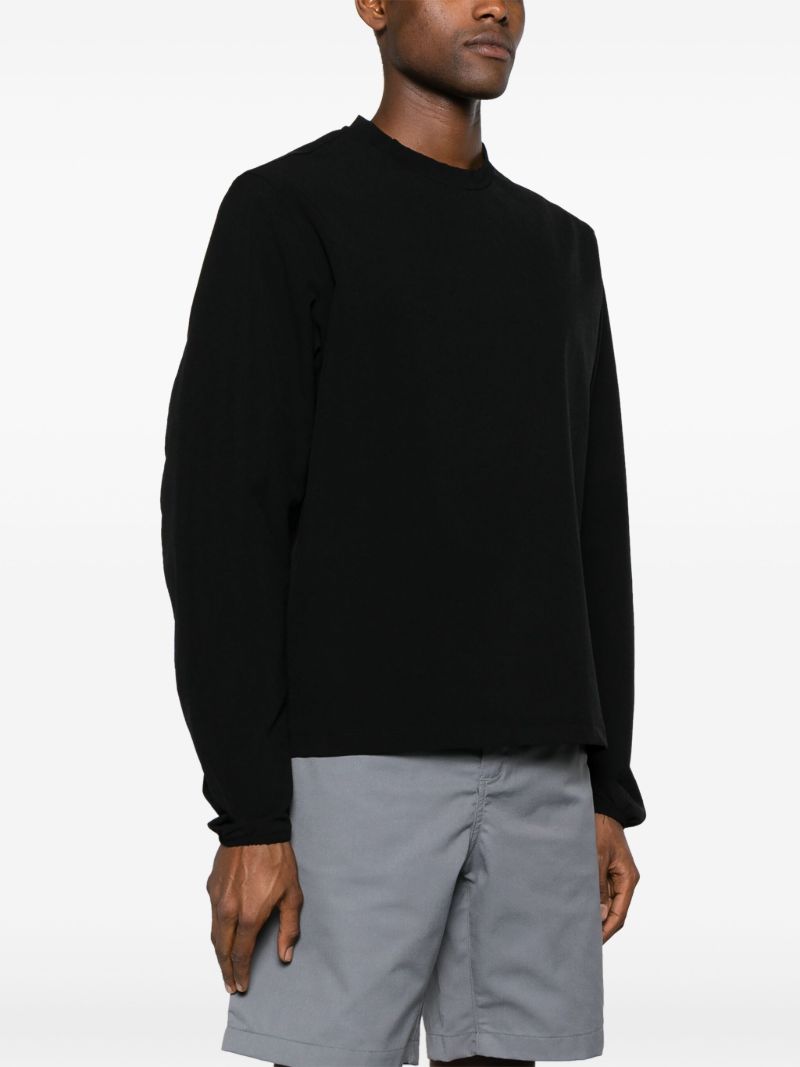 Black Ibq Crew-neck Sweatshirt