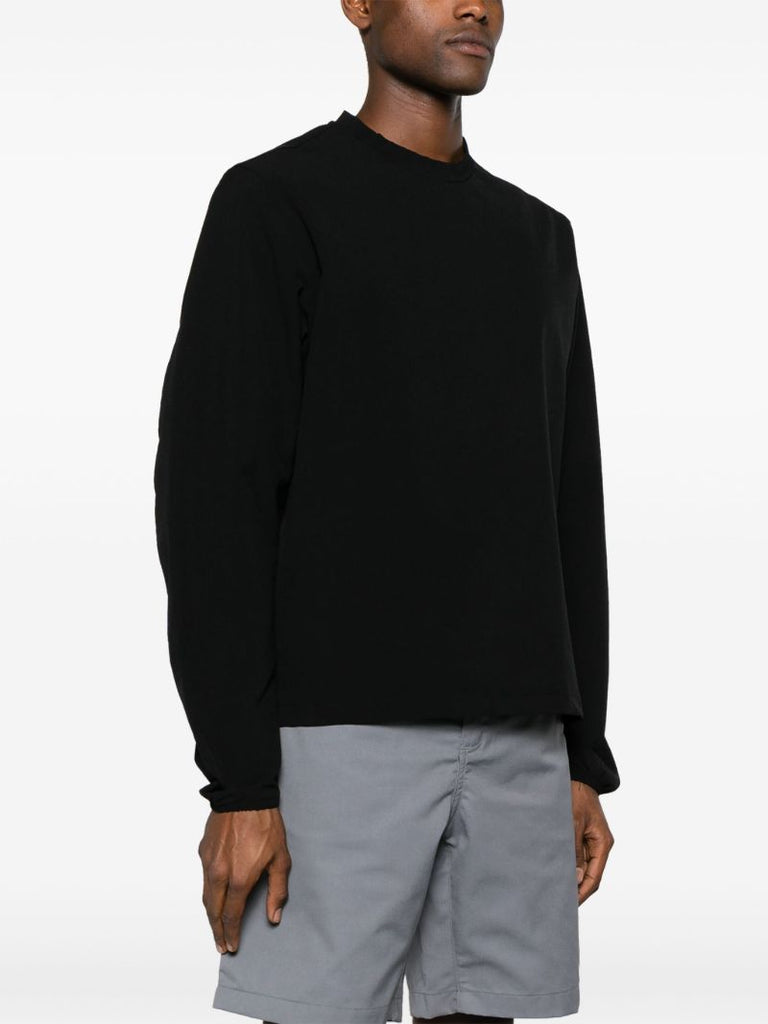 Black Ibq Crew-neck Sweatshirt