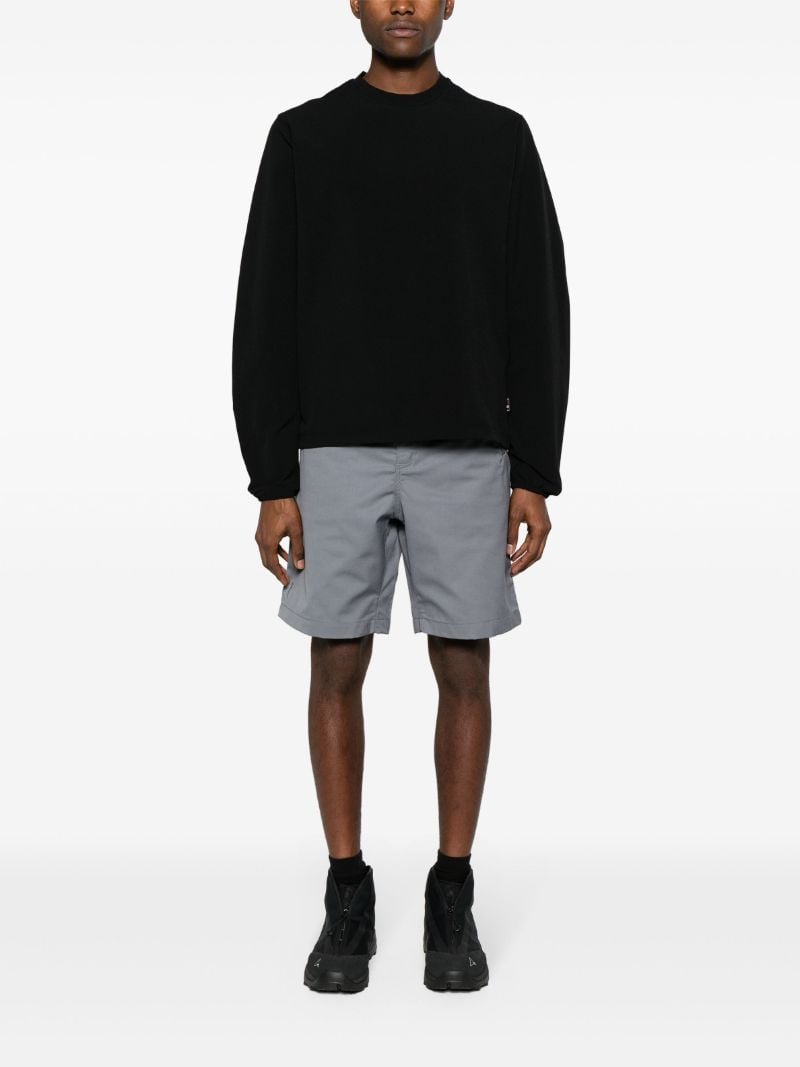Black Ibq Crew-neck Sweatshirt