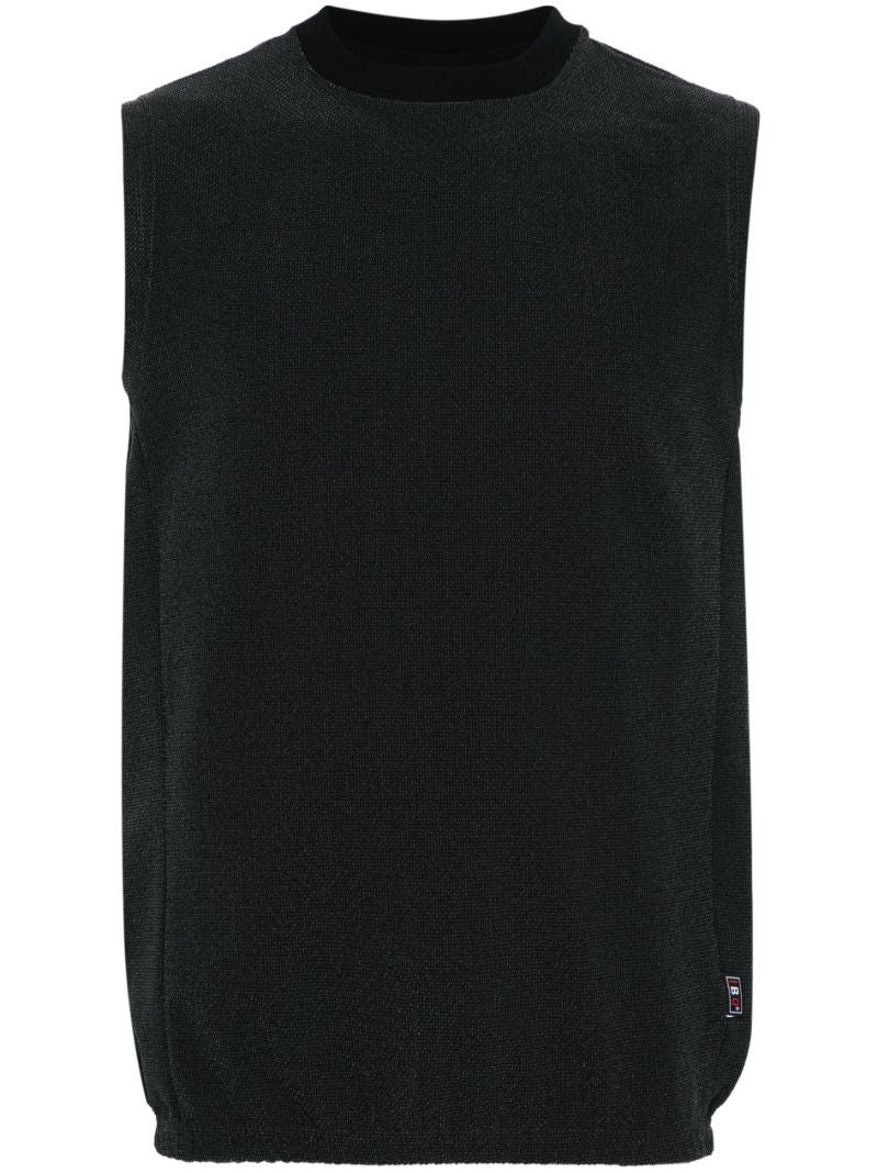 Black Ibq Factory Cotton Vest