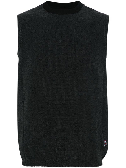 Black Ibq Factory Cotton Vest