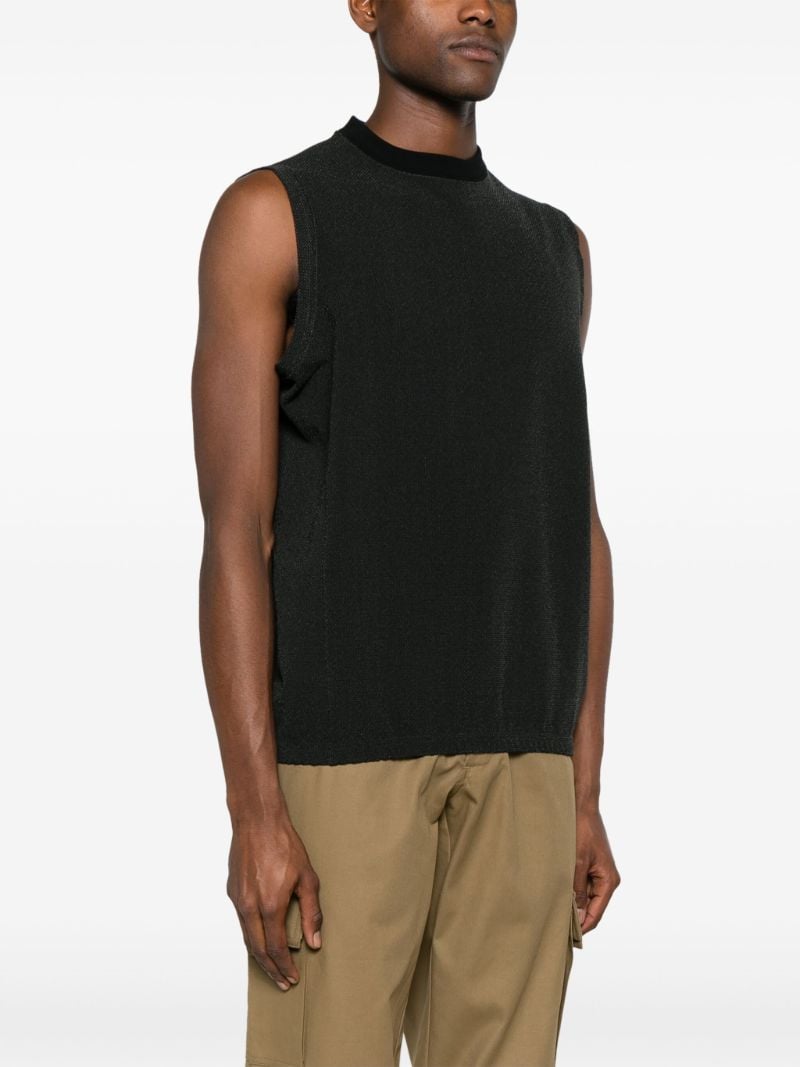 Black Ibq Factory Cotton Vest