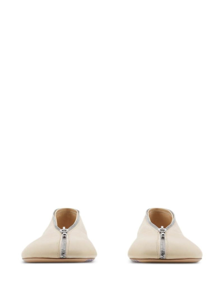 Sadler Zip Ballet Flats