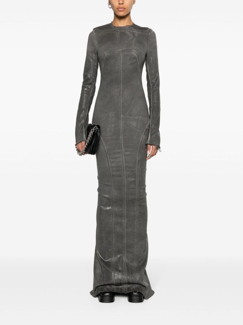 Grey Edfu Al Denim Dress