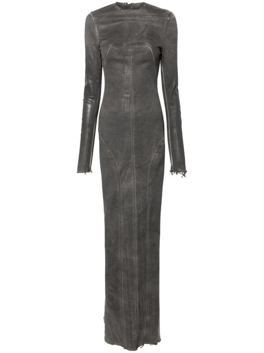 Grey Edfu Al Denim Dress
