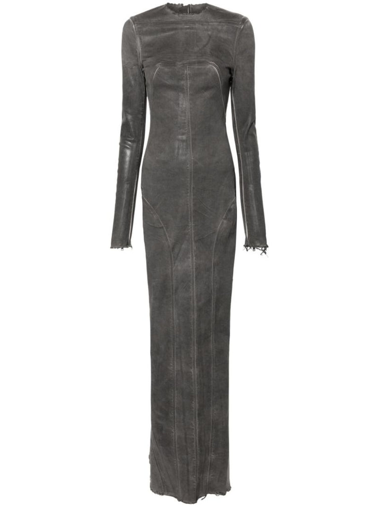Grey Edfu Al Denim Dress