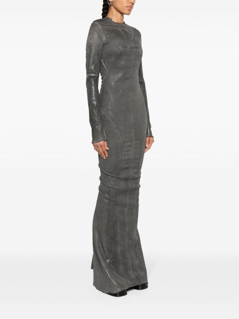 Grey Edfu Al Denim Dress