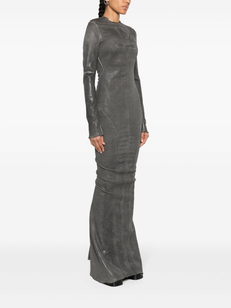 Grey Edfu Al Denim Dress