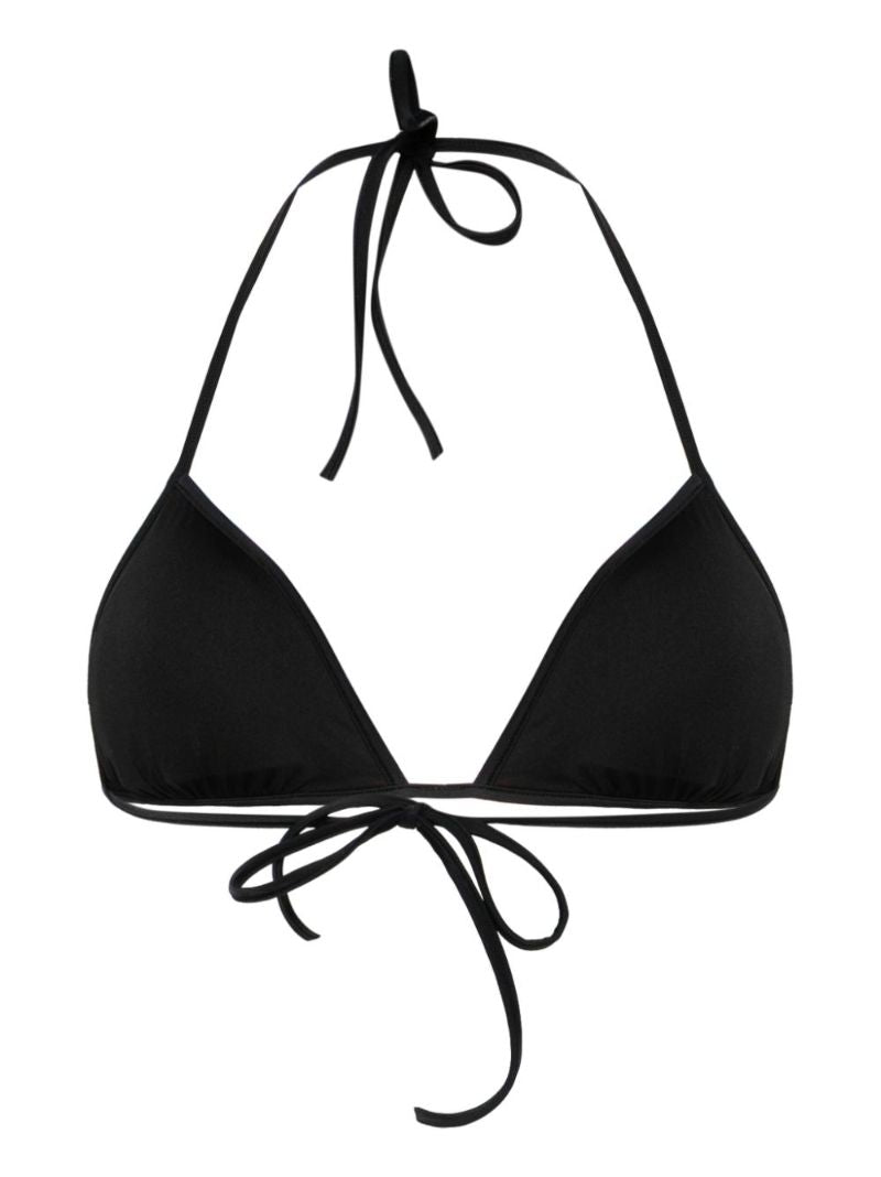 Purple Marmo Print Bikini Top