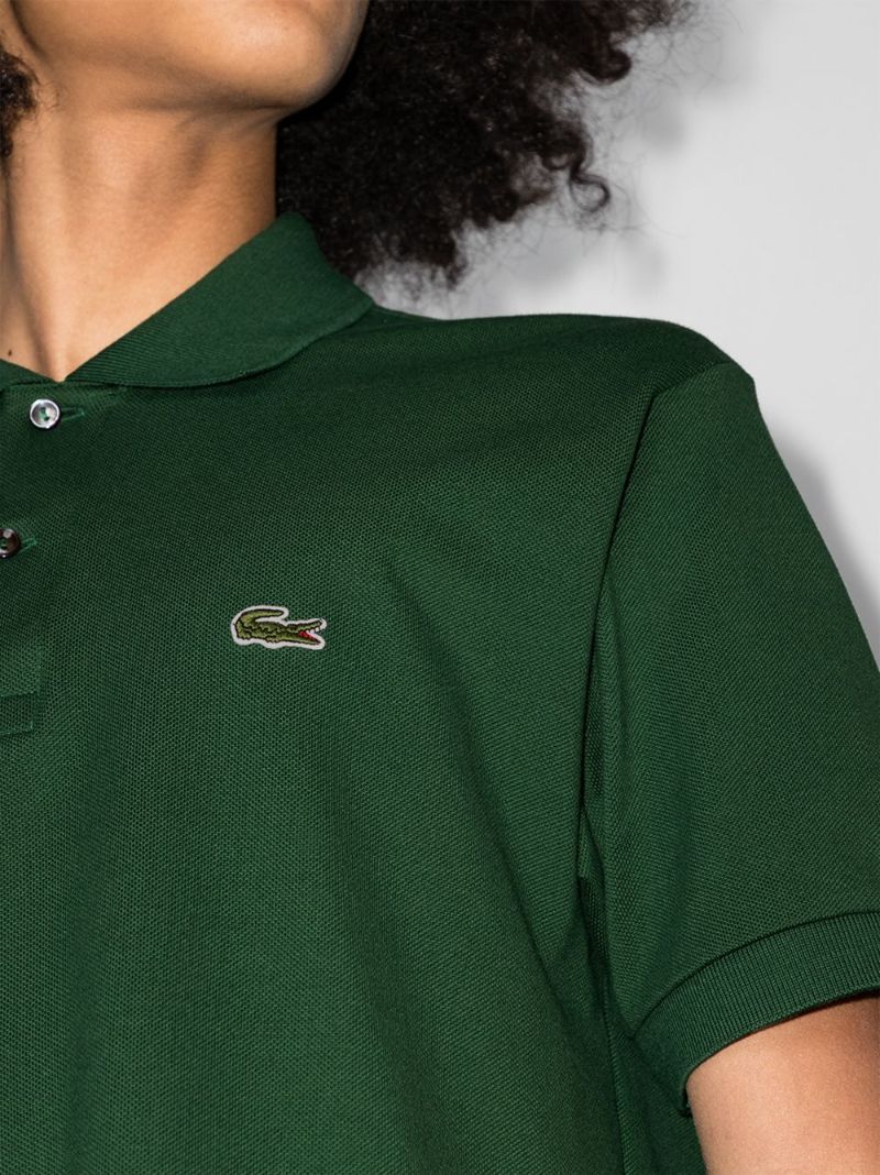 Logo Detail Cotton Polo Shirt