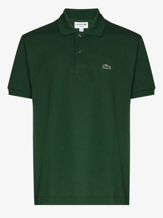Logo Detail Cotton Polo Shirt