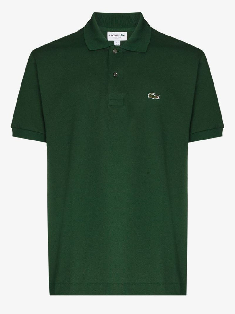 Logo Detail Cotton Polo Shirt