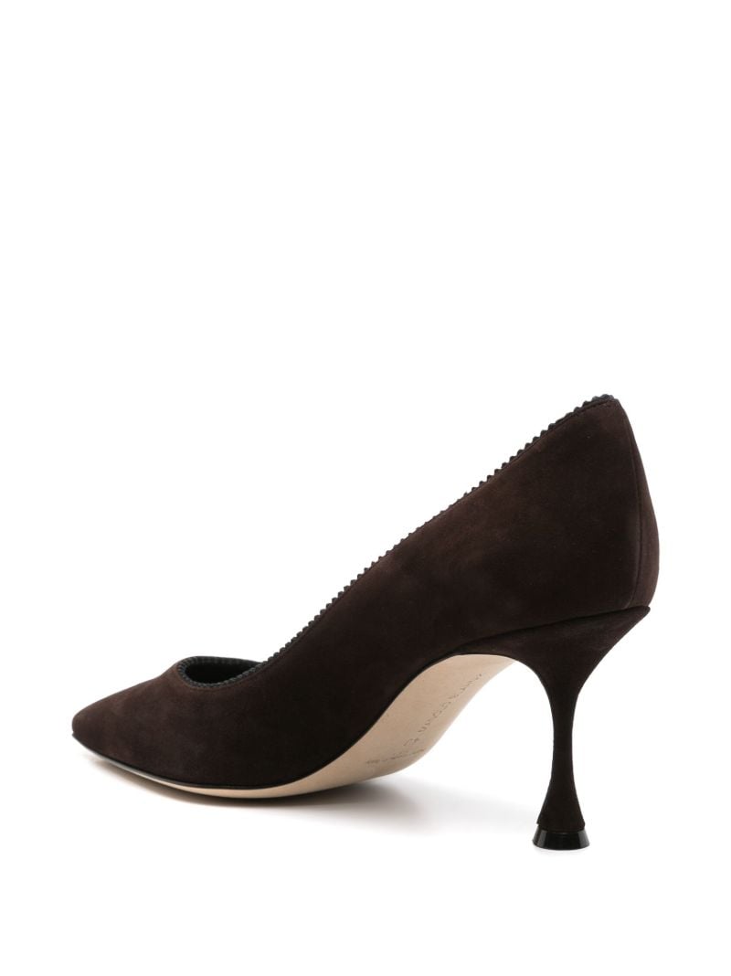 Suede Pumps
