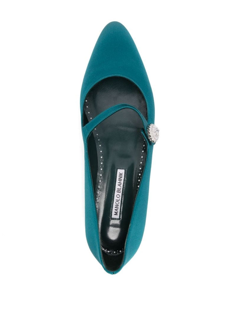 Blue Marijana Ballet Pumps
