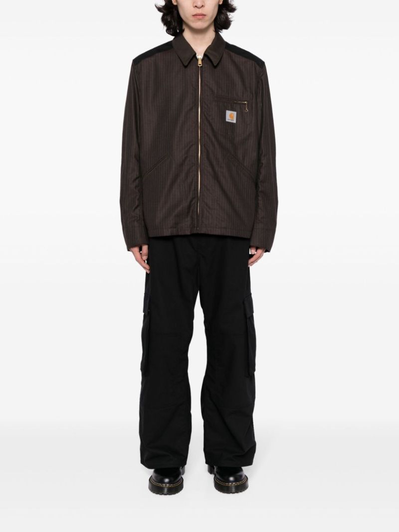 X Carhartt Black Cargo Trousers