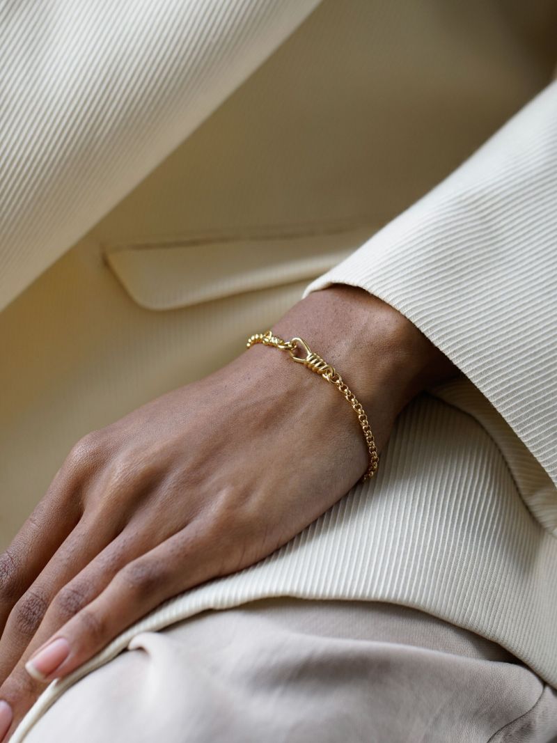 Locket Chain Bracelet