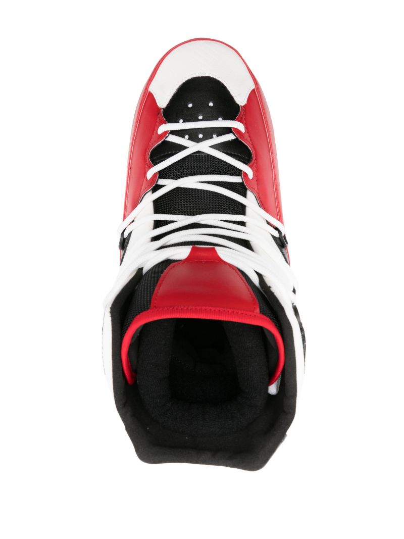 Red Sneaker Mid Snow Boots
