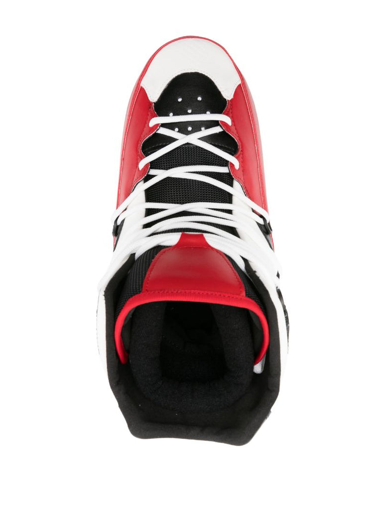 Red Sneaker Mid Snow Boots
