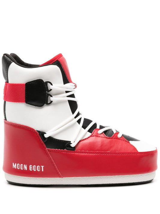 Red Sneaker Mid Snow Boots