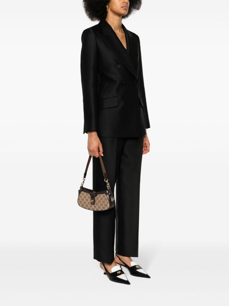 Brown Moon Side Shoulder Bag