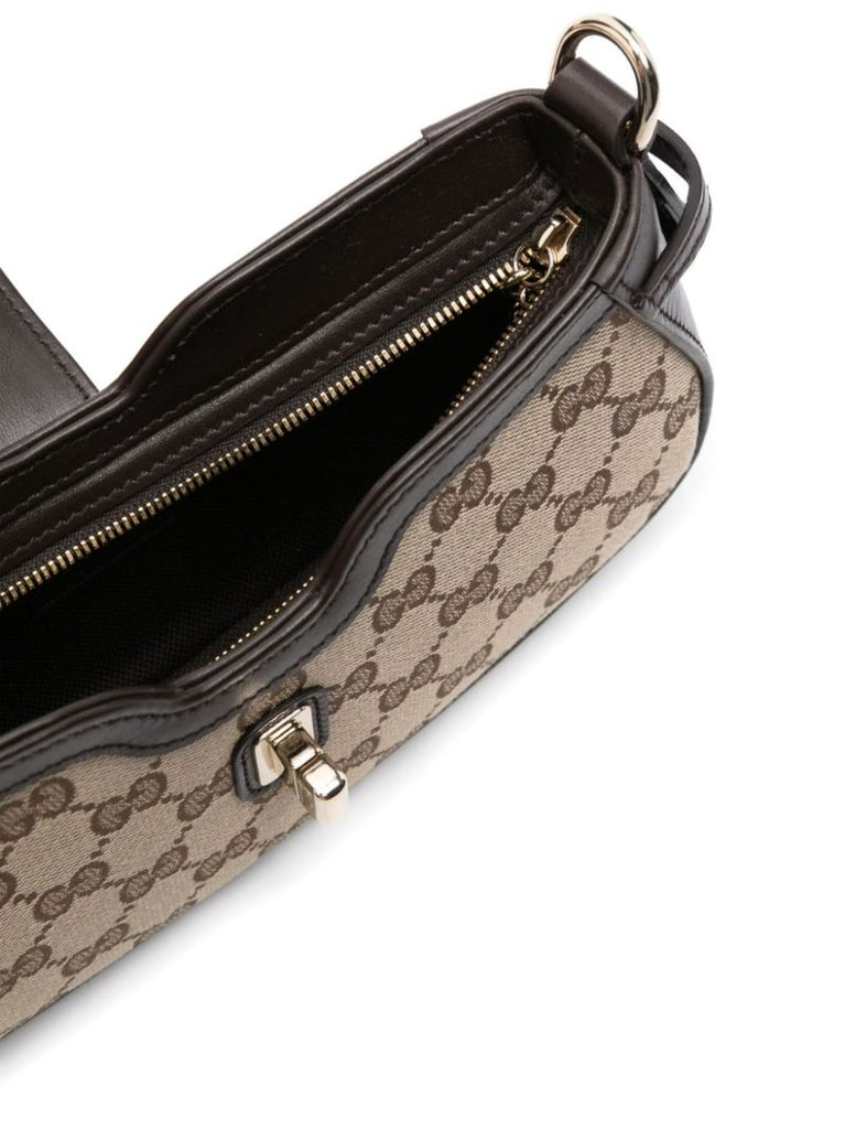Brown Moon Side Shoulder Bag