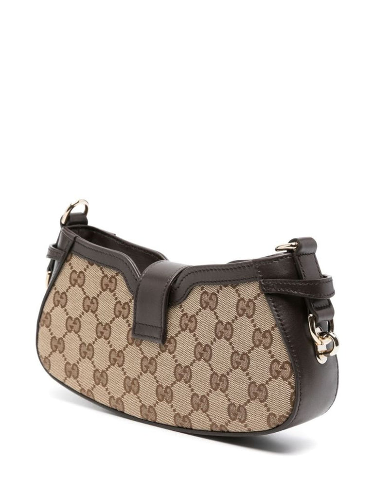 Brown Moon Side Shoulder Bag